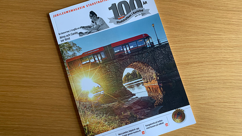 Jubileumsmagasin 100 år busshistoria