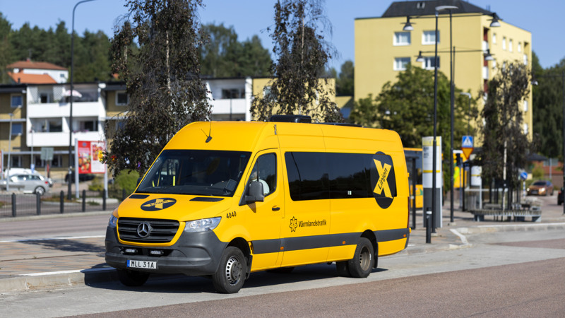 Kanonstart för X-linjen i Grums